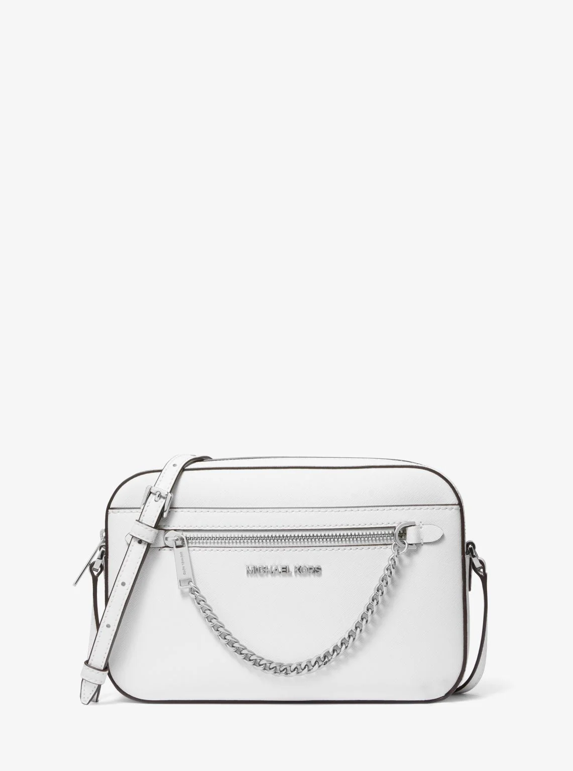 Jet Set Large Saffiano Leather Crossbody Bag - Image 25