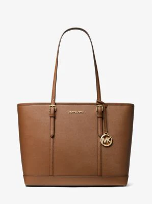 Jet Set Travel Large Saffiano Leather Tote Bag - Image 10