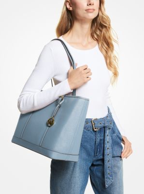 Jet Set Travel Large Saffiano Leather Tote Bag - Image 20