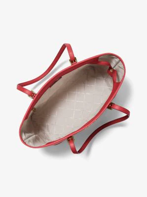 Jet Set Travel Large Saffiano Leather Tote Bag - Image 3