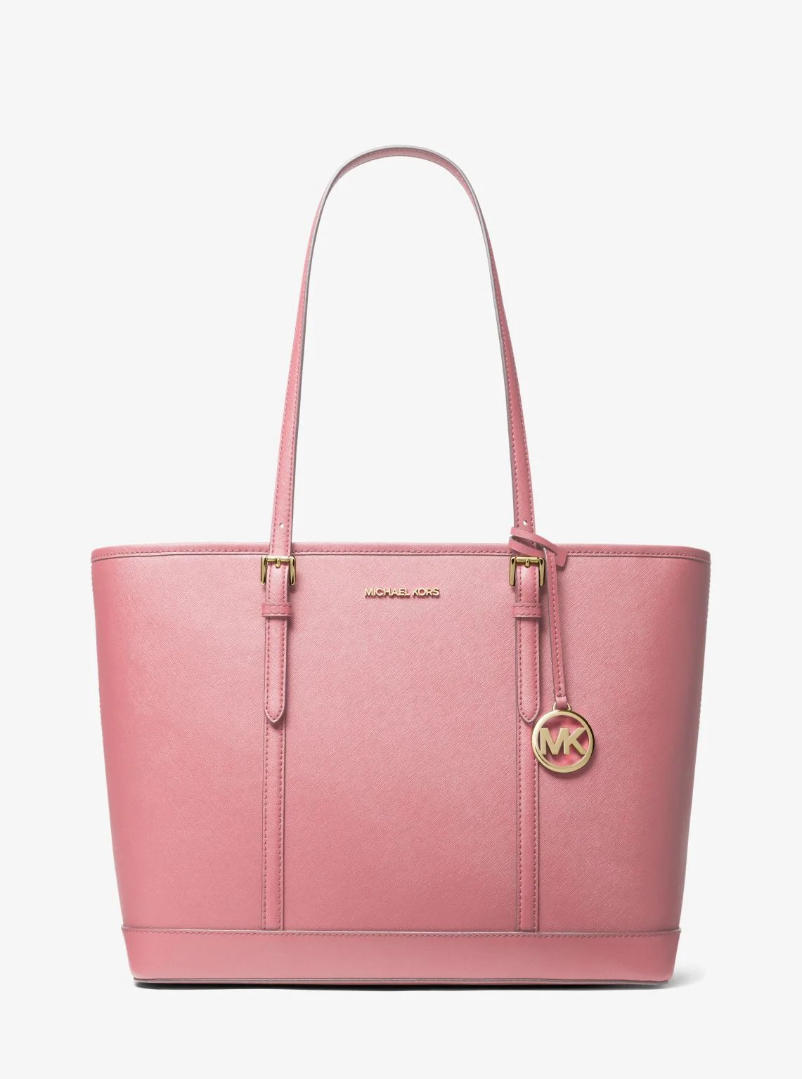 Jet Set Travel Large Saffiano Leather Tote Bag - Image 49