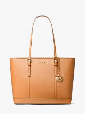 Jet Set Travel Large Saffiano Leather Tote Bag - Image 58