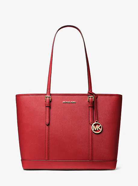 Jet Set Travel Large Saffiano Leather Tote Bag - Image 66