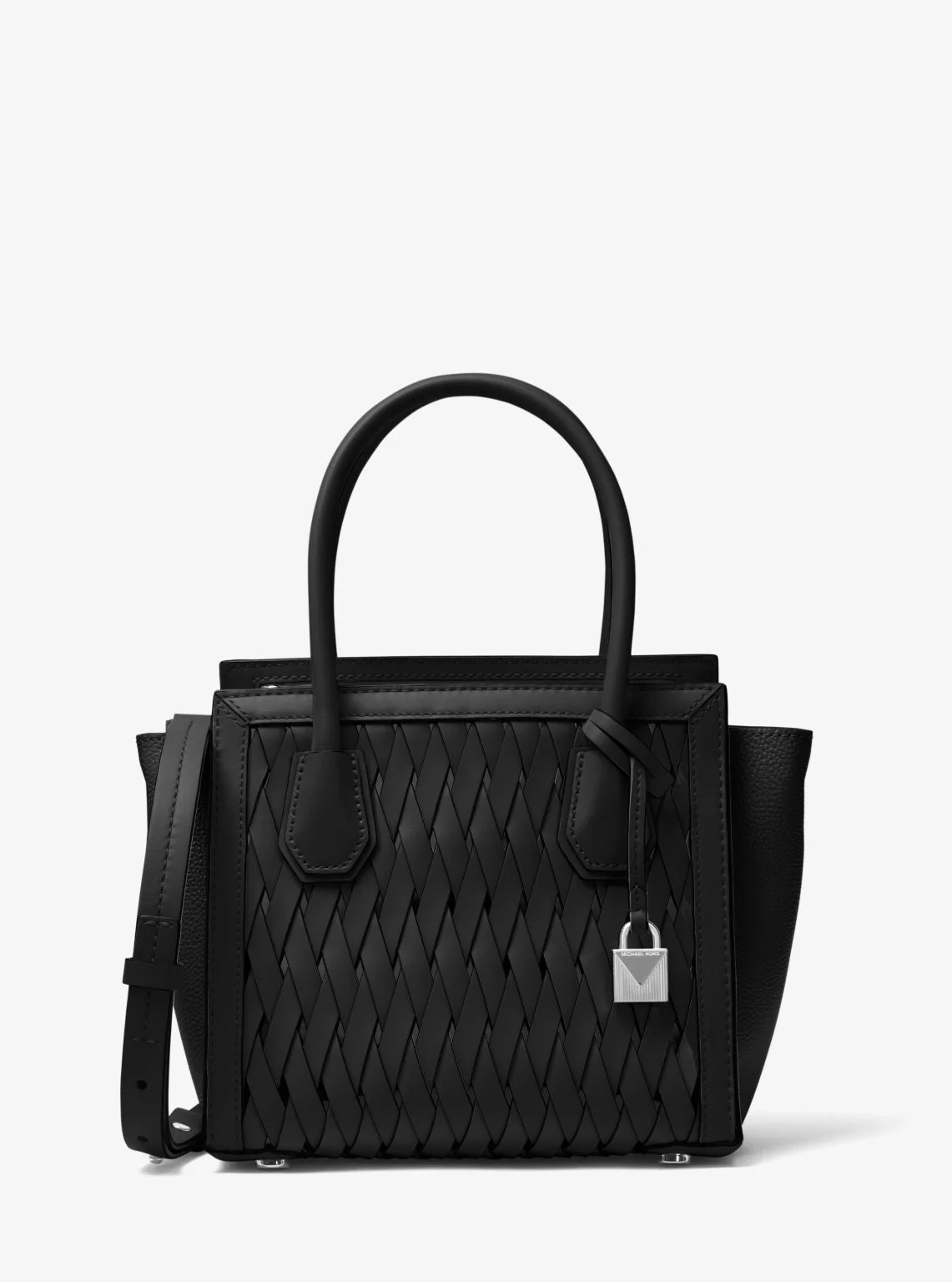 Mercer Studio Woven Leather Crossbody Bag - Image 4