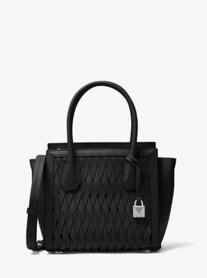 Mercer Studio Woven Leather Crossbody Bag - Image 5